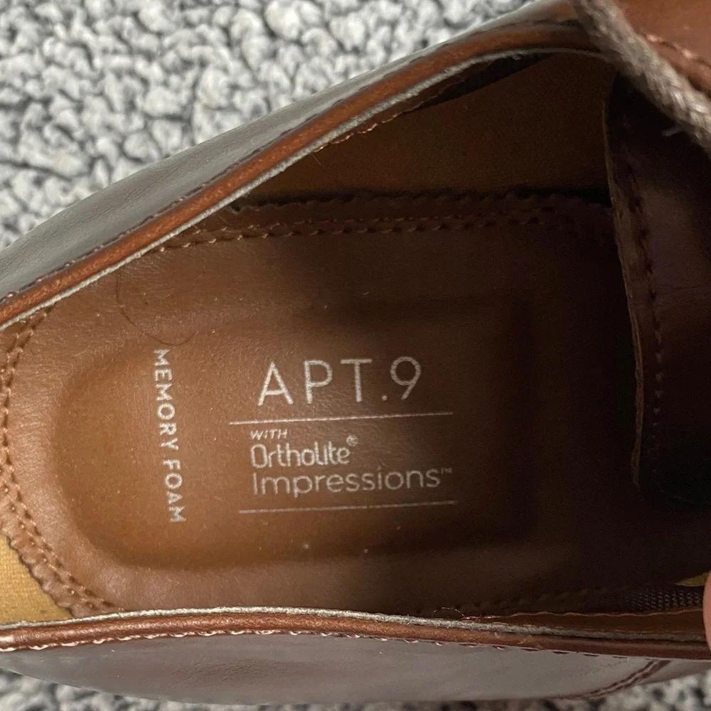 Apt. 9 Rich Brown Leather Derbys